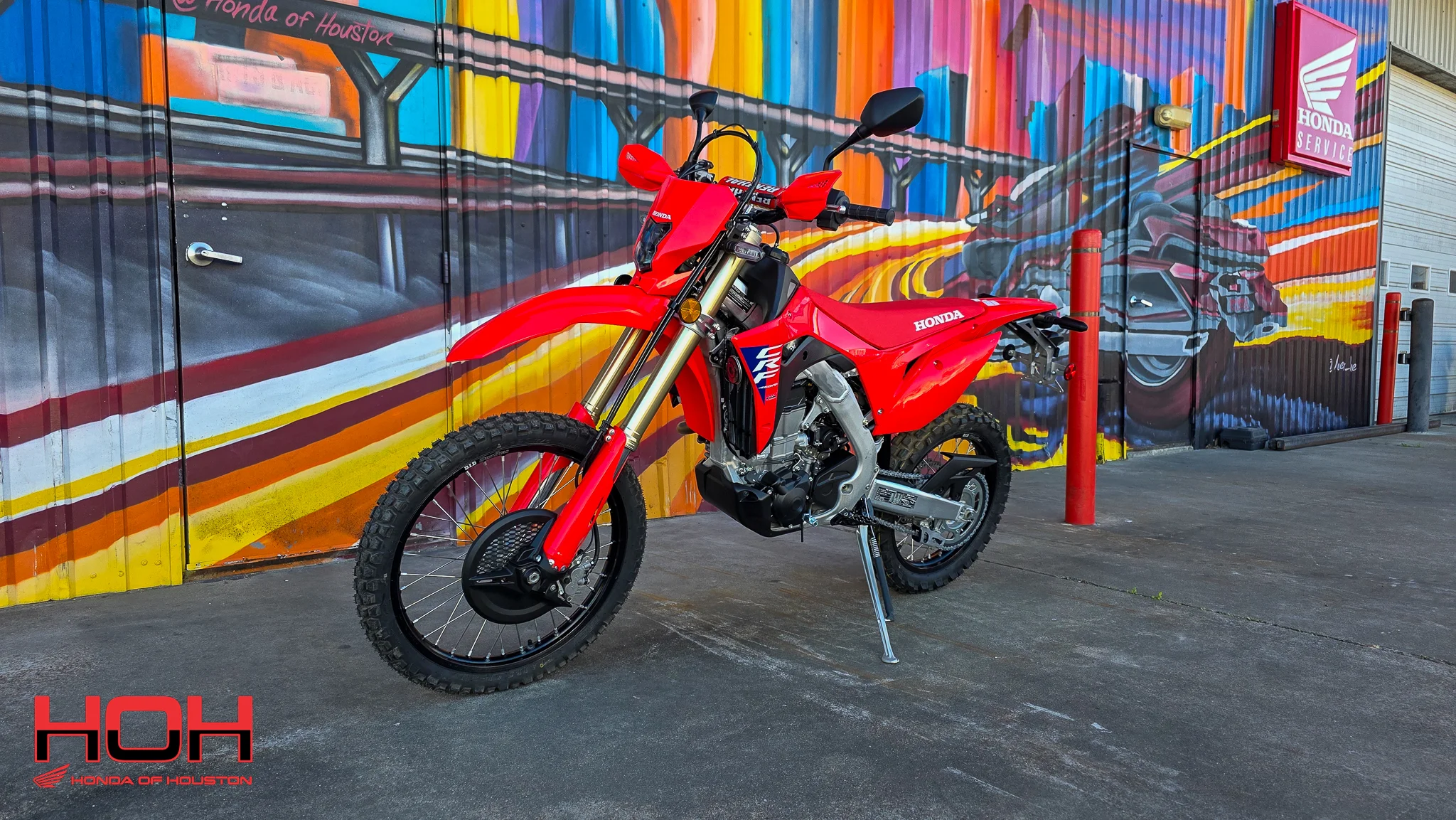 2026 HONDA CRF450RL in RED - view 6