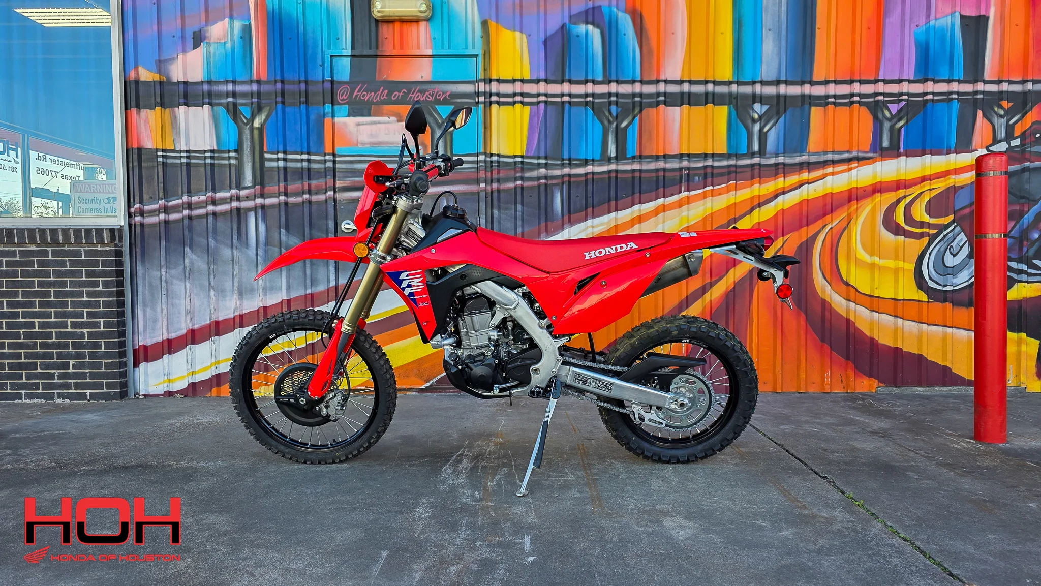 2026 HONDA CRF450RL in RED - view 5