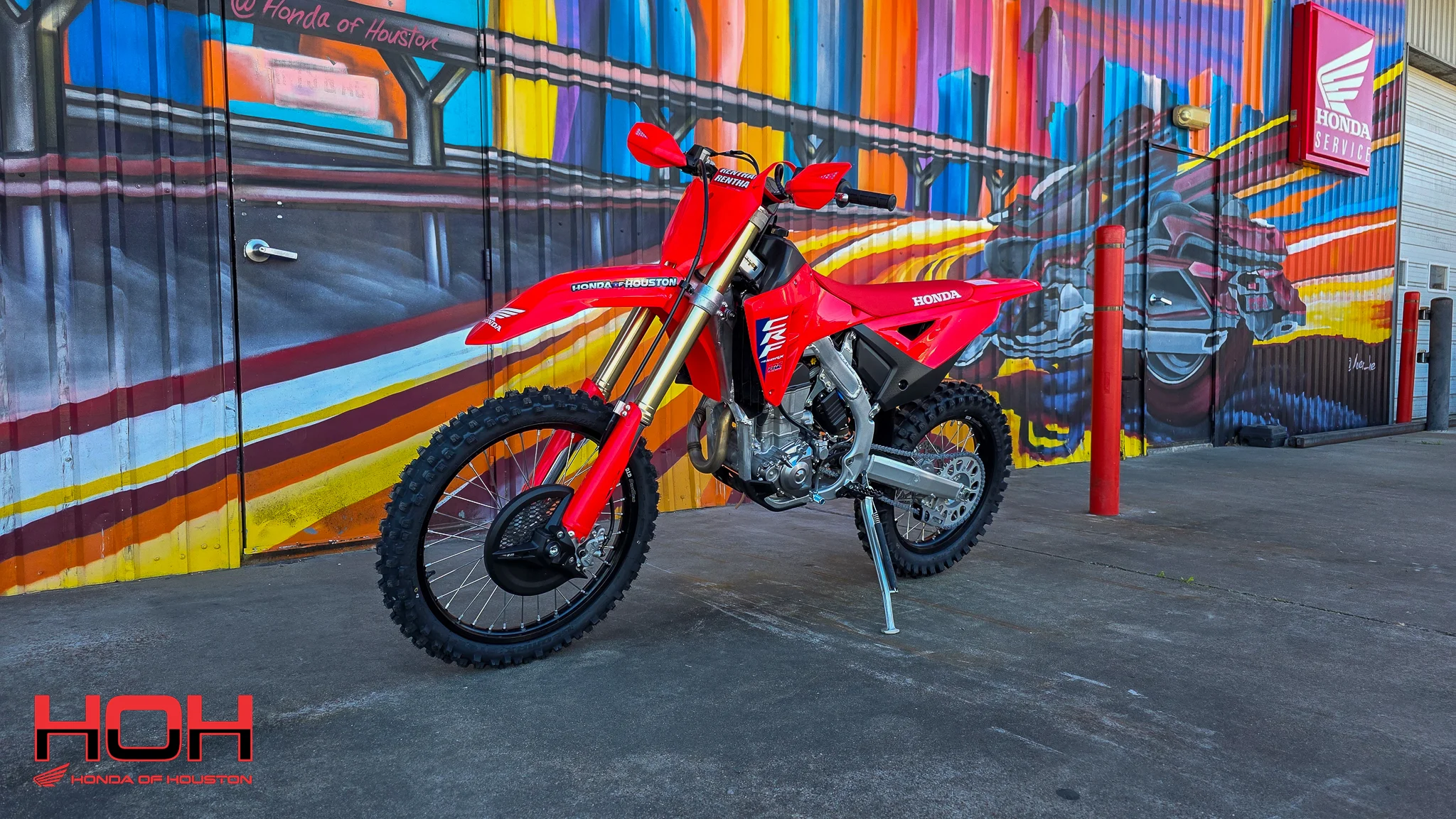 2026 HONDA CRF450RX in RED - view 6