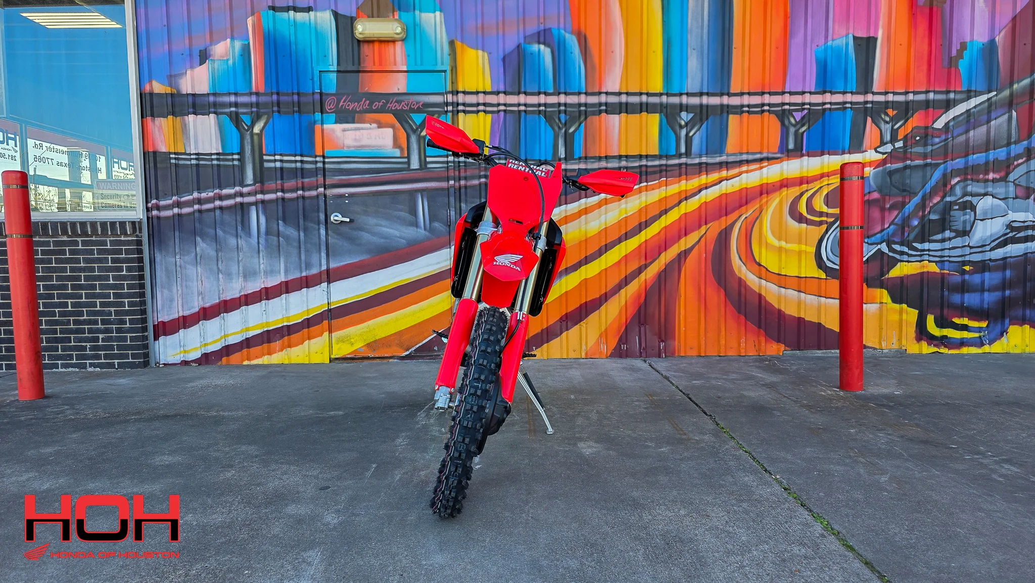 2026 HONDA CRF450RX in RED - view 7