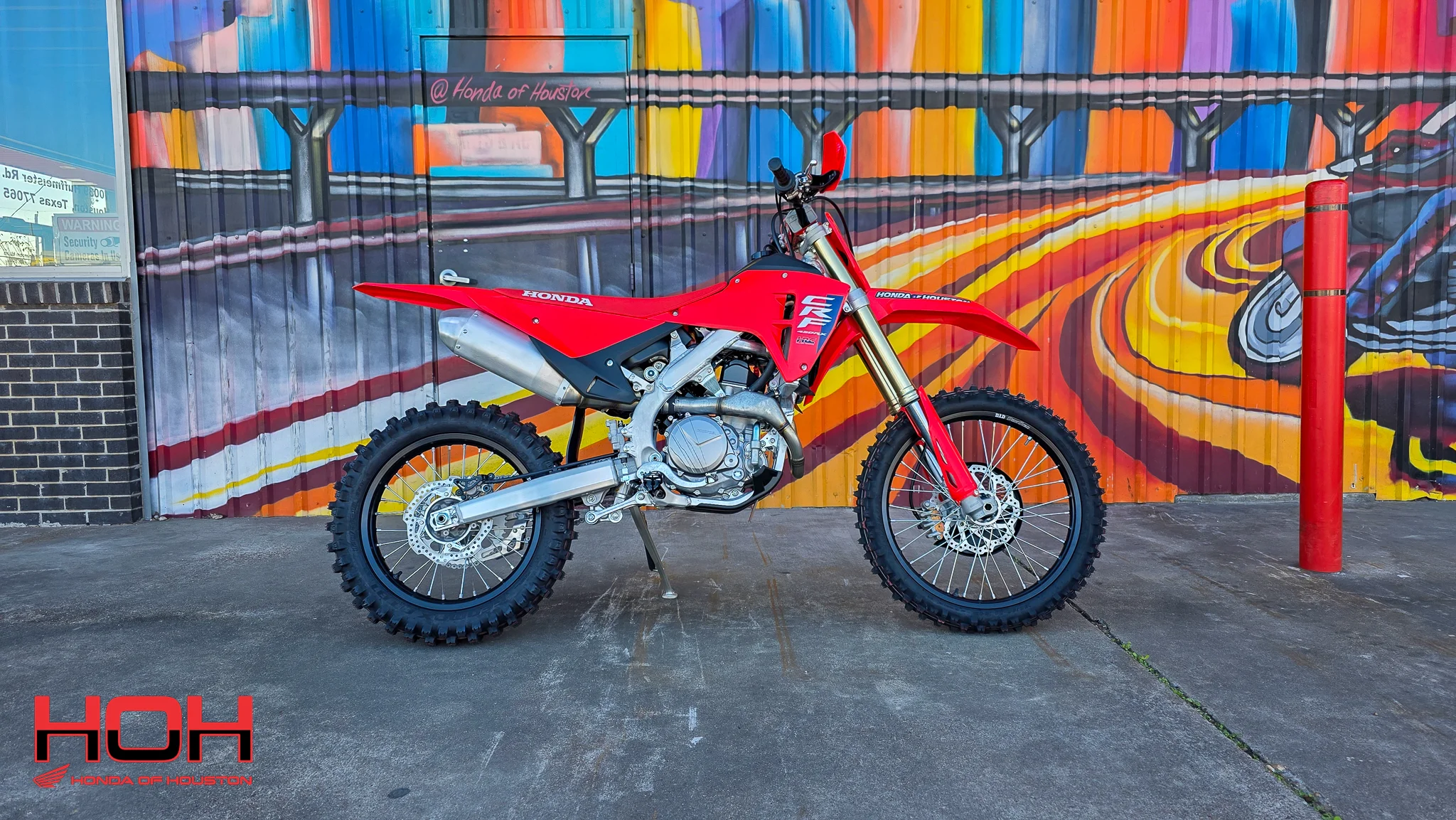 2026 HONDA CRF450RX in RED