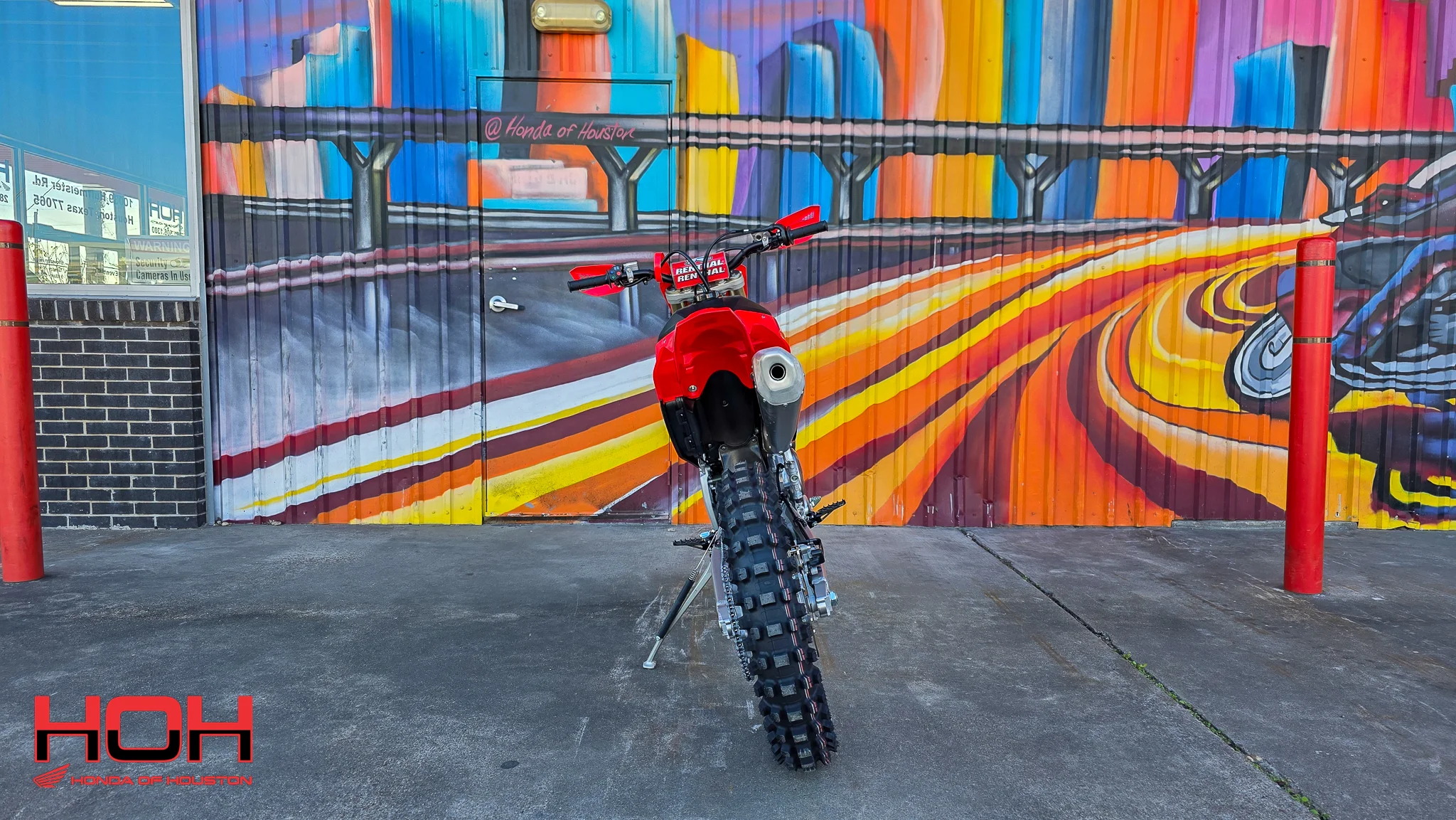 2026 HONDA CRF450RX in RED - view 3