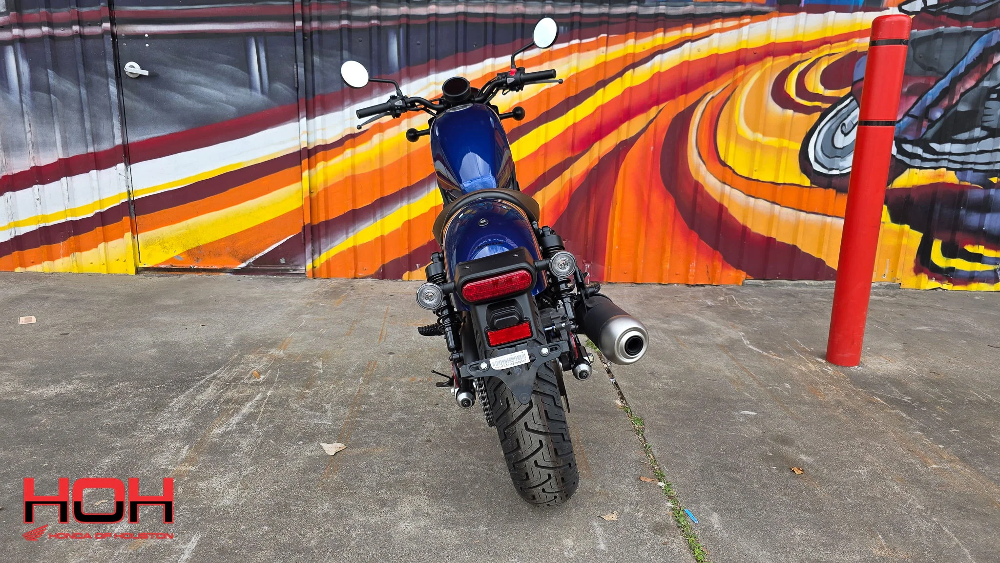 2026 HONDA Rebel 500 ABS SE in BLUE - view 7