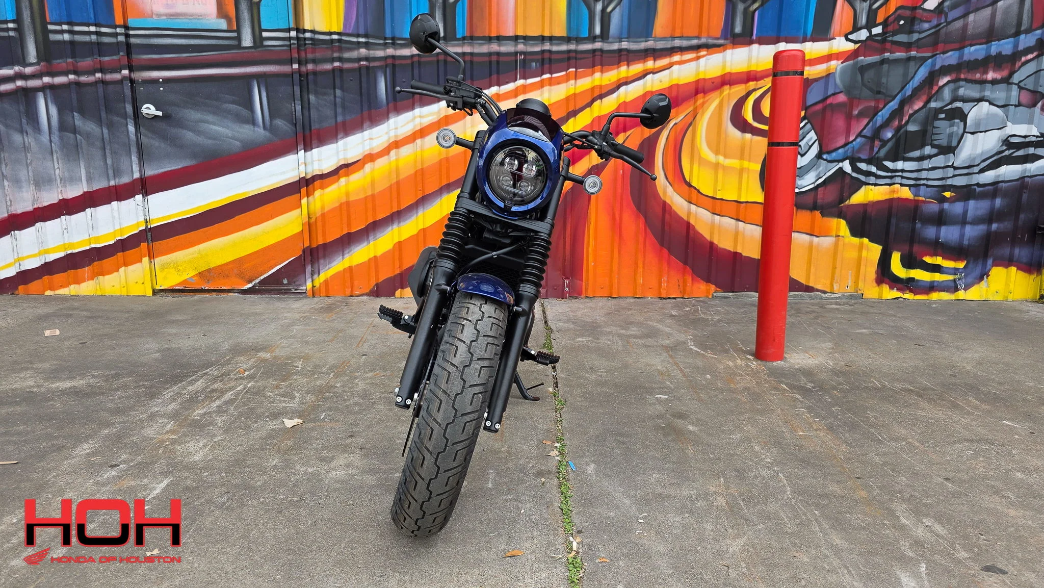 2026 HONDA Rebel 500 ABS SE in BLUE - view 3