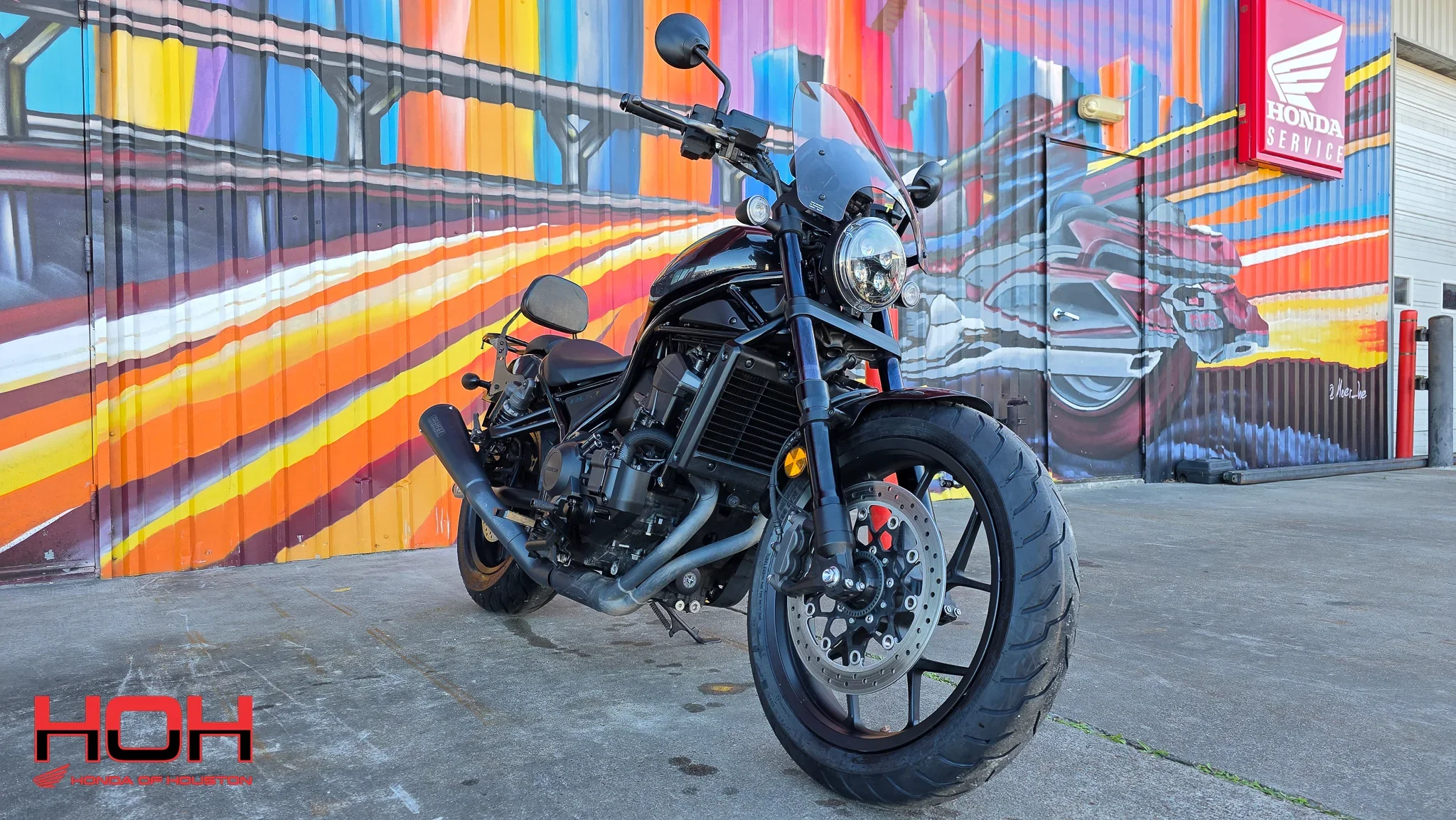 2021 HONDA Rebel 1100 DCT in Metallic Black - view 8