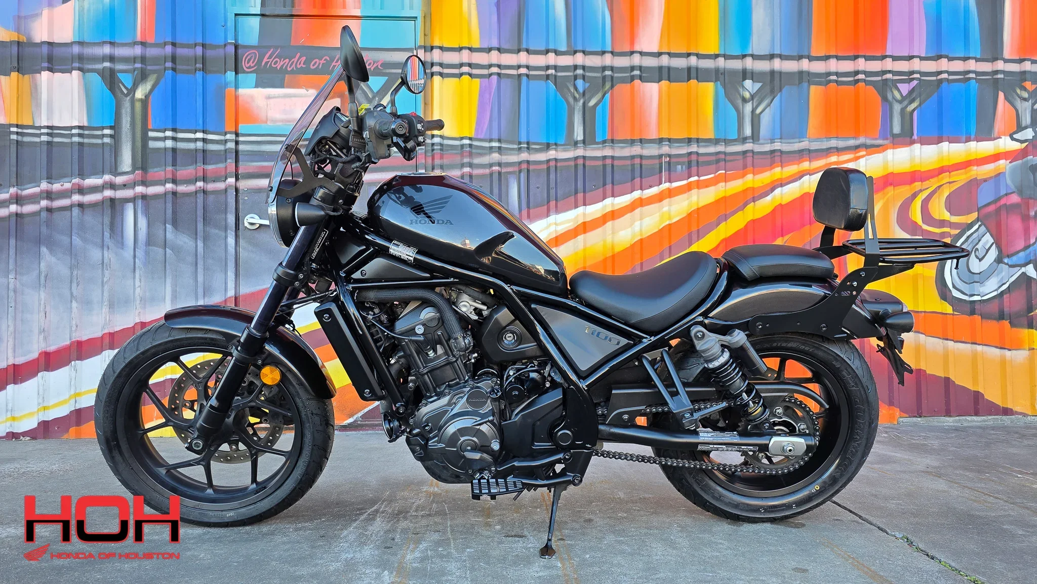 2021 HONDA Rebel 1100 DCT in Metallic Black - view 5