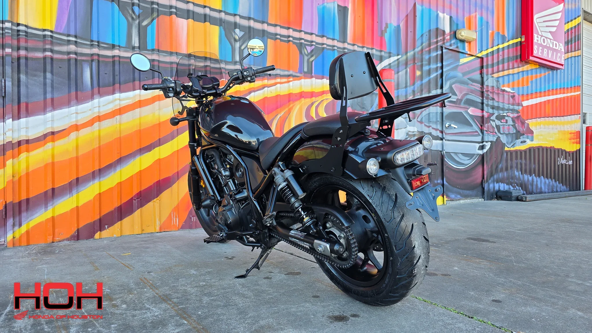2021 HONDA Rebel 1100 DCT in Metallic Black - view 4
