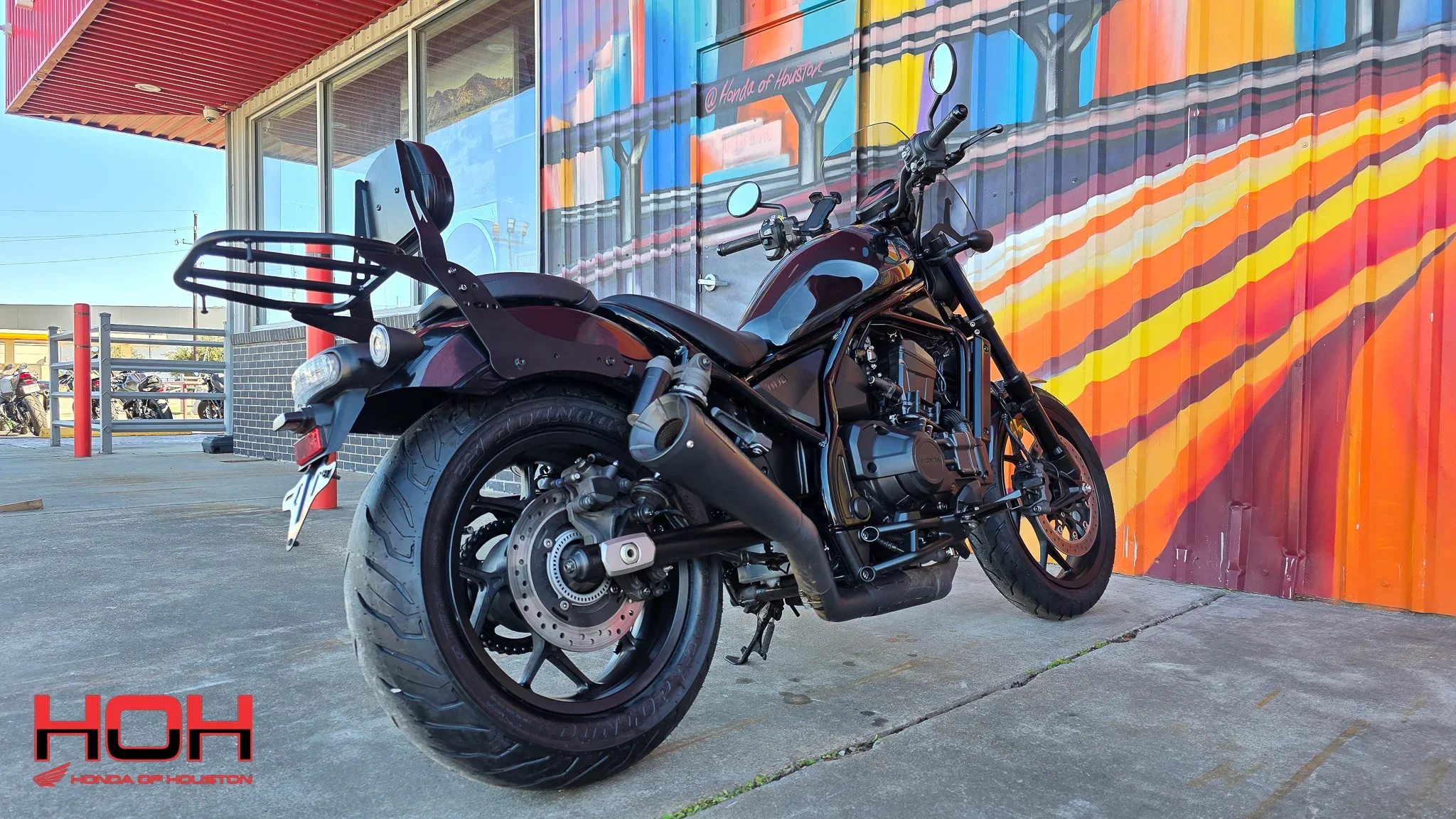 2021 HONDA Rebel 1100 DCT in Metallic Black - view 2