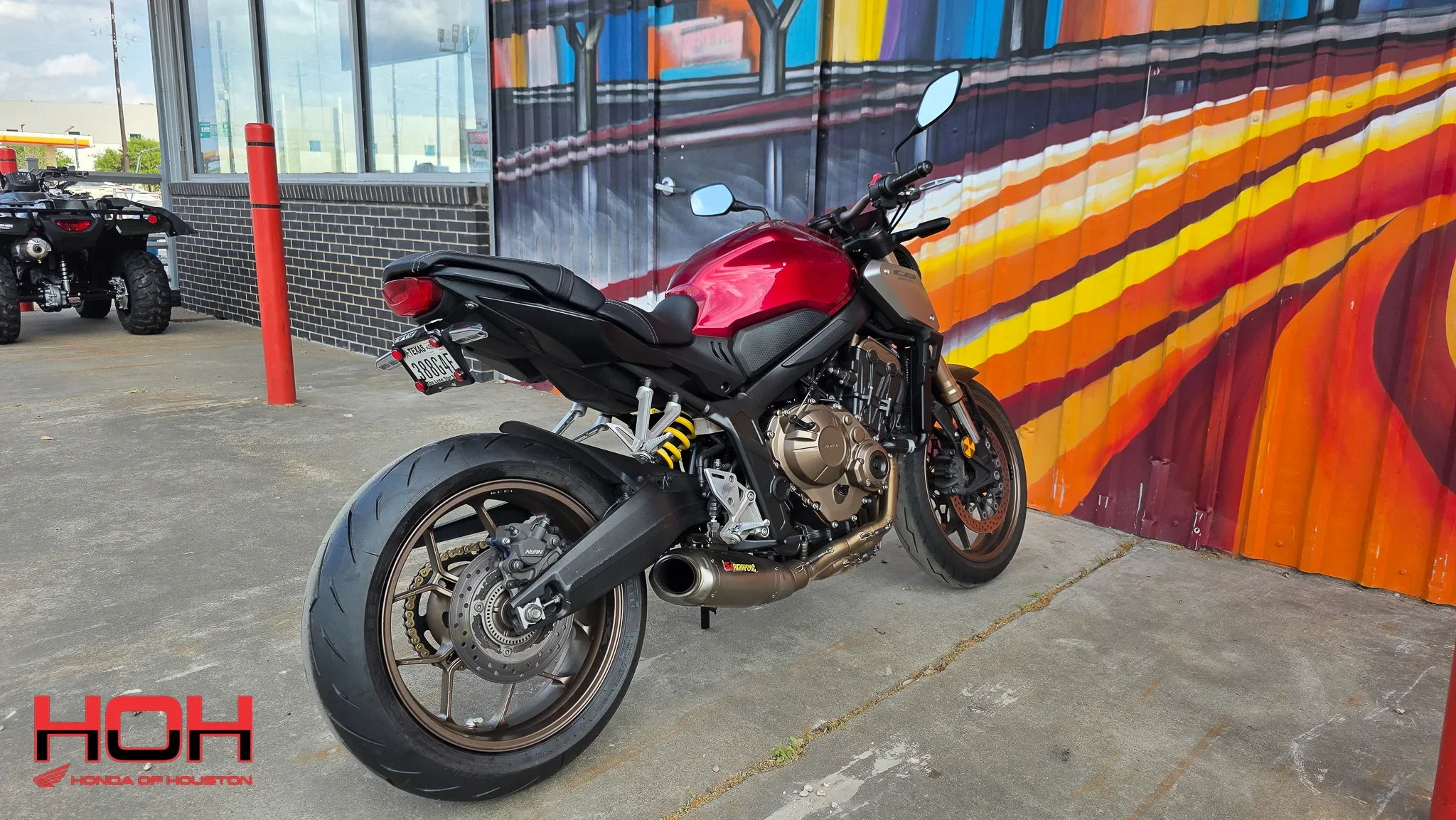 2020 HONDA CB650R ABS in Chromosphere Red - view 2