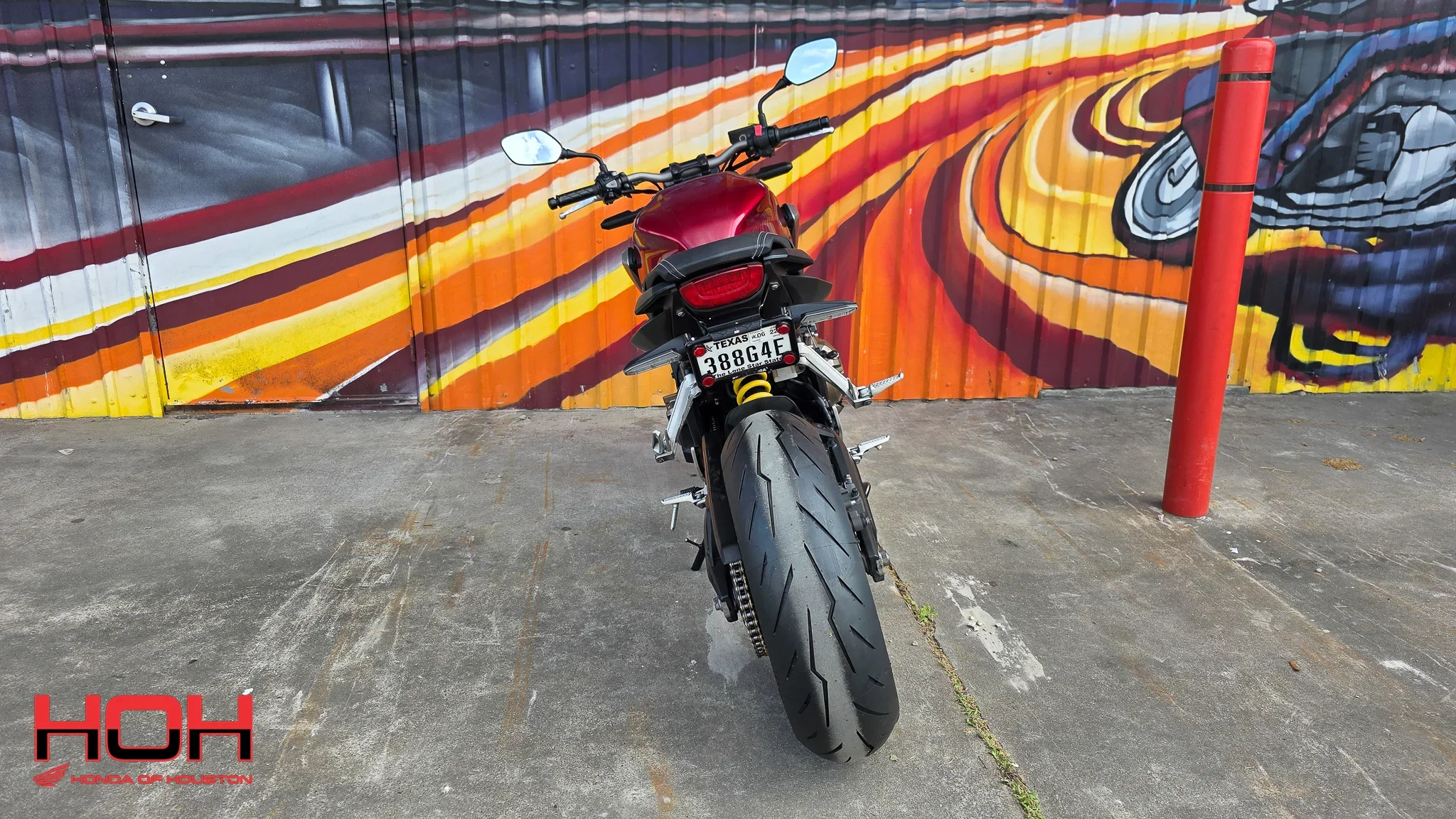 2020 HONDA CB650R ABS in Chromosphere Red - view 3