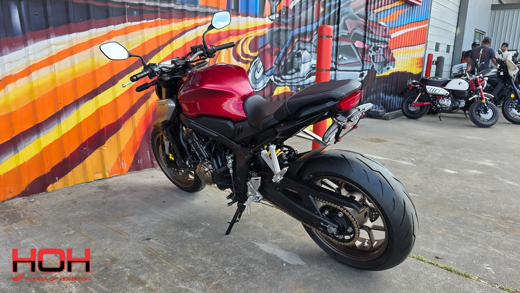 2020 HONDA CB650R ABS in Chromosphere Red - view 4