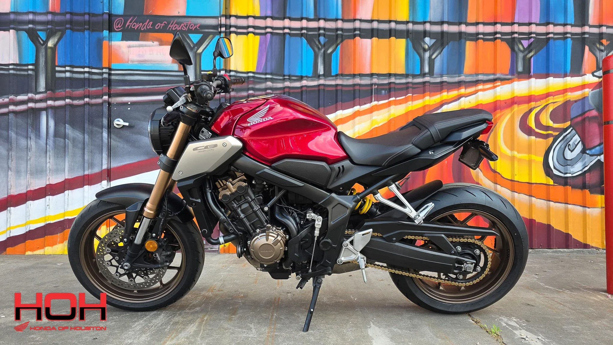 2020 HONDA CB650R ABS in Chromosphere Red - view 5