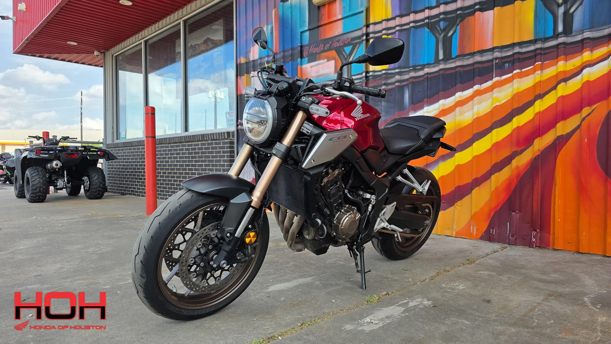 2020 HONDA CB650R ABS in Chromosphere Red - view 6