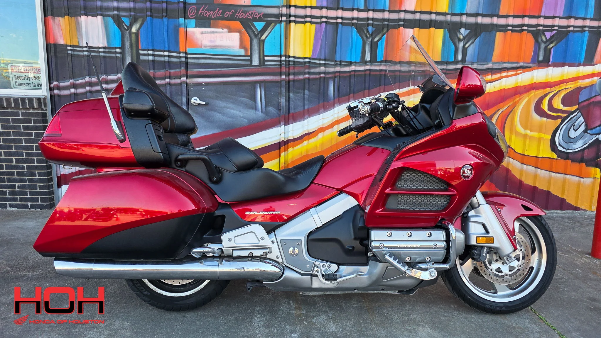 2017 HONDA GOLDWING Audio Comfort in RED