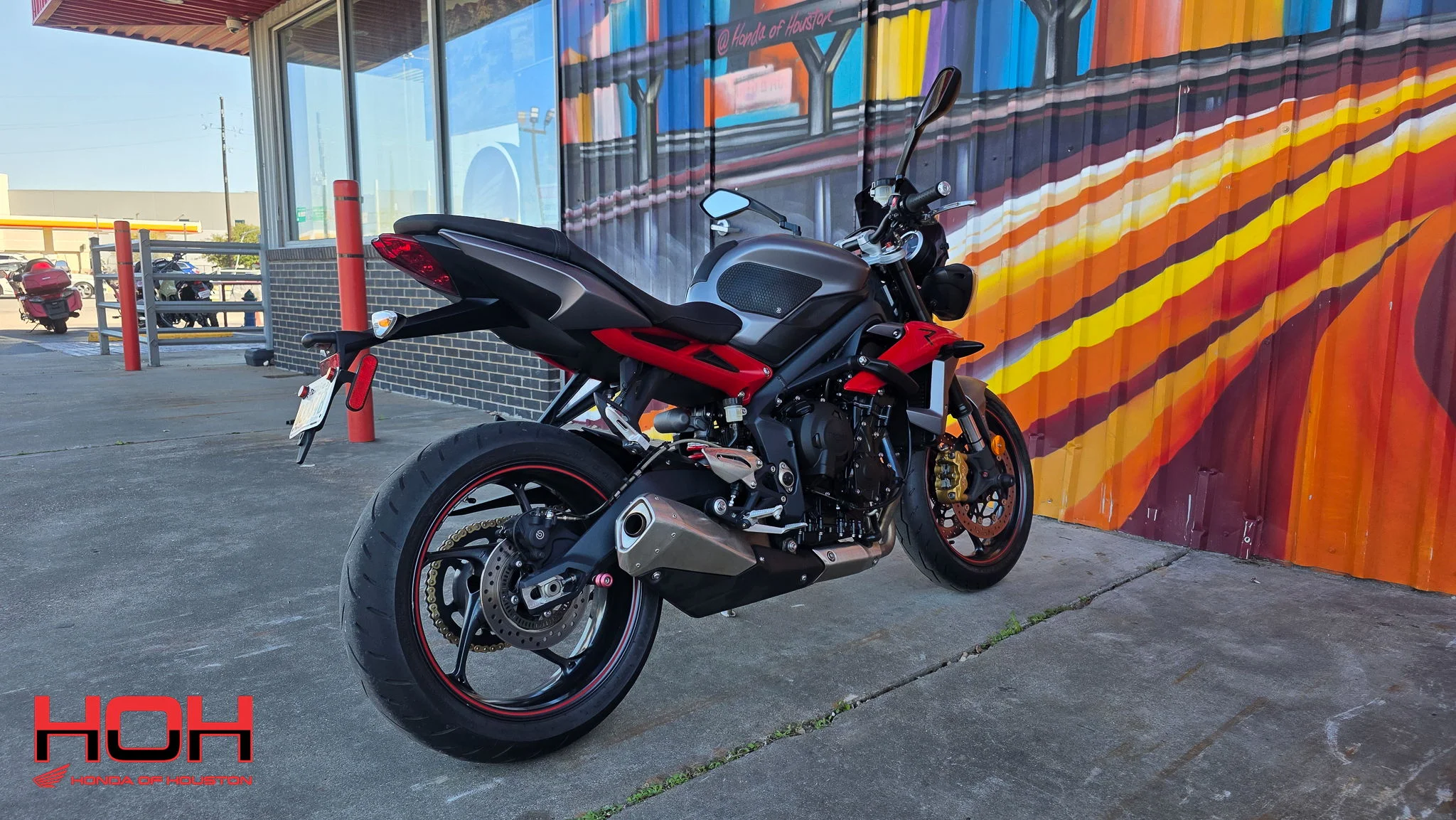 2013 TRIUMPH Street Triple R ABS in GRAY - view 2