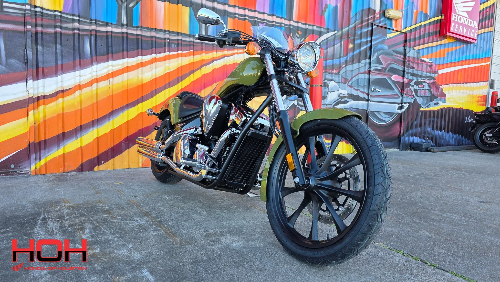 2024 HONDA Fury in Adventure Green - view 2