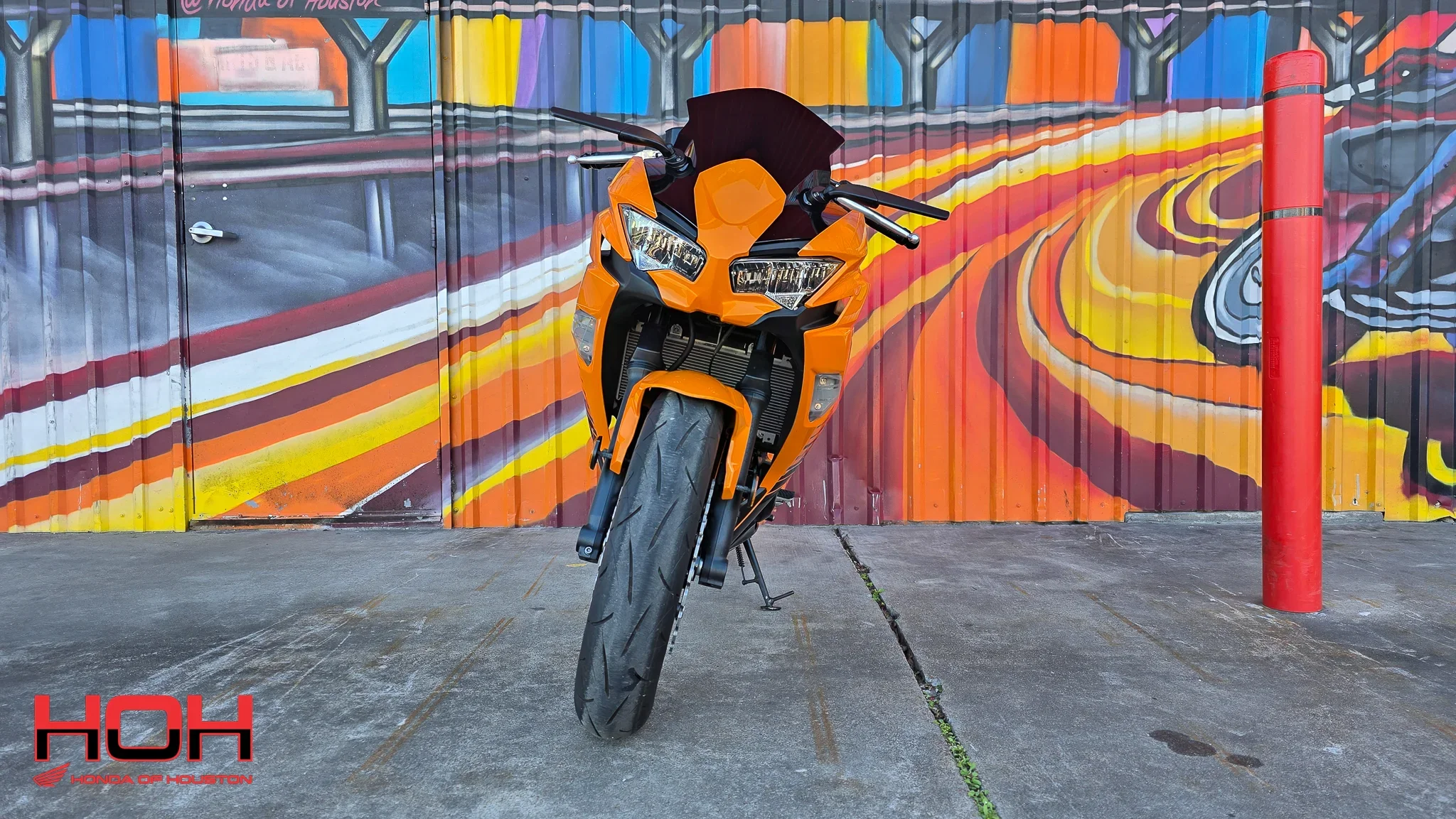 2025 KAWASAKI Ninja 650 ABS in Candy Steel Furnace Orange/Metallic Spark Black/Metallic Royal Purple - view 7