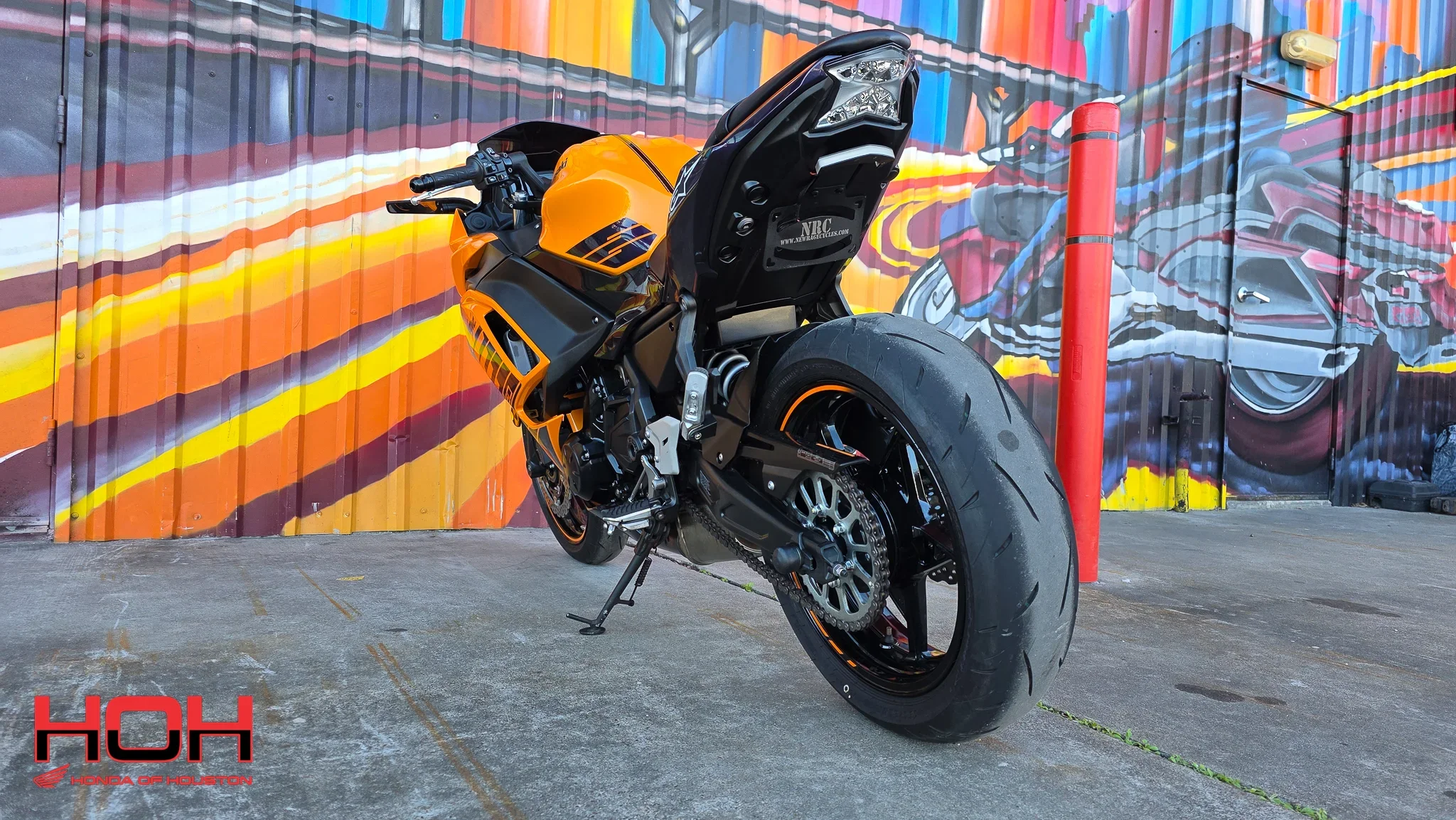 2025 KAWASAKI Ninja 650 ABS in Candy Steel Furnace Orange/Metallic Spark Black/Metallic Royal Purple - view 4